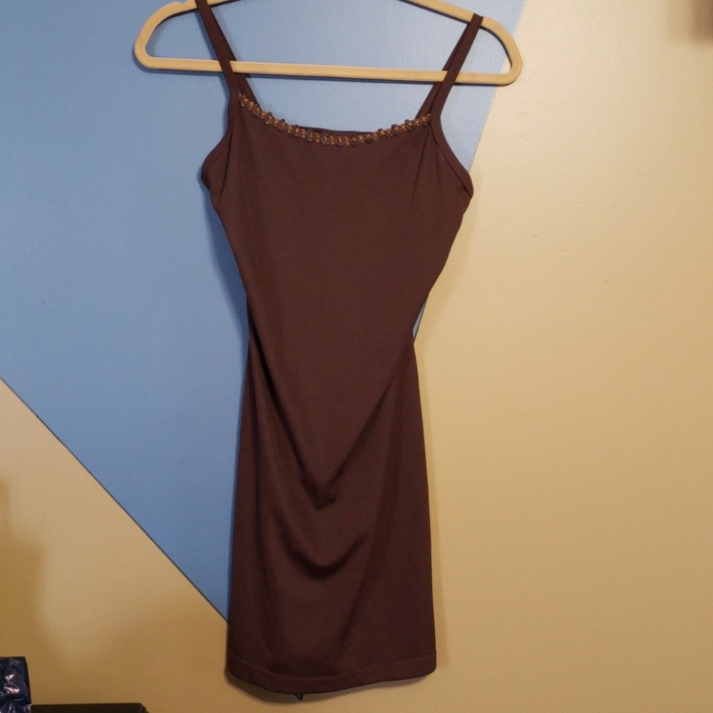 Short fitted dress - Picture 2 of 4